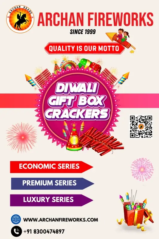 32 Items Gift Box Crackers (Economic)