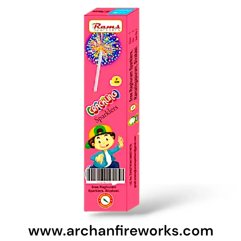 7cm crackling sparklers
