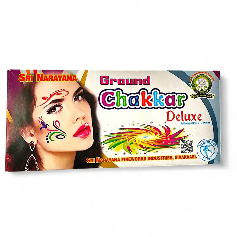 Chakkar Deluxe Spinner (10Pcs/box) - Diwali crackers, buy online, 2025 crackers, sky shot crackers, sparklers online