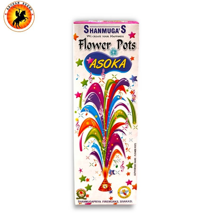 Flower pot Ashoka (Green Color)