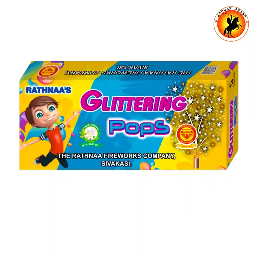 Glittering Pops Kids Fireworks Sivakasi Crackers