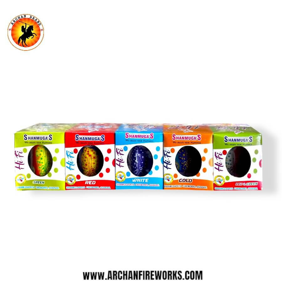 Hifi 5 different colors (5pcs/box)