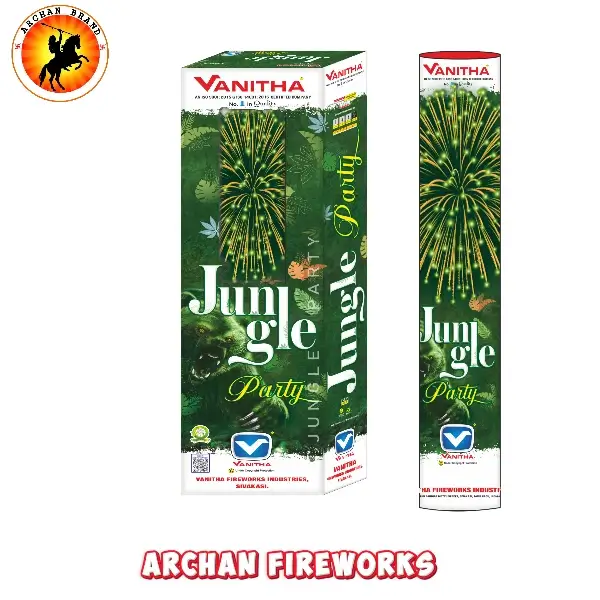 JUNGLE PARTY - Diwali crackers, buy online, 2025 crackers, sky shot crackers, sparklers online