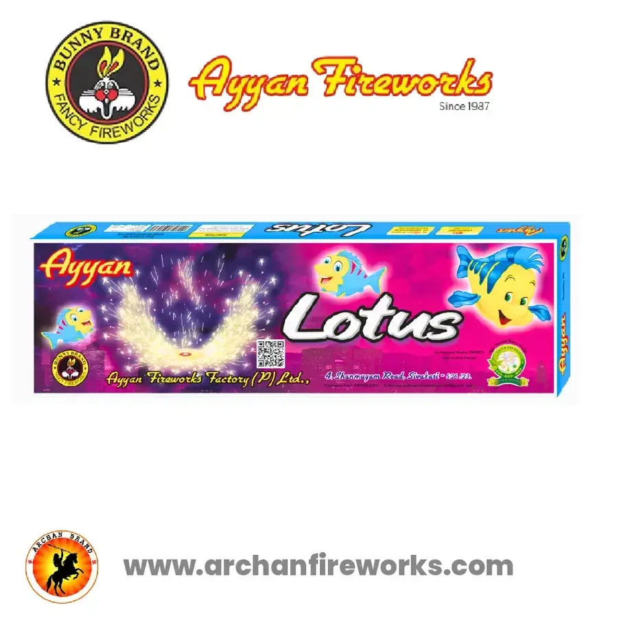 Lotus Wheel ( 4x4 Wheel ) - Diwali crackers, buy online, 2025 crackers, sky shot crackers, sparklers online