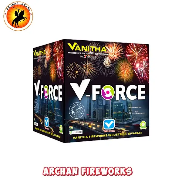 V-FORCE - Diwali crackers, buy online, 2025 crackers, sky shot crackers, sparklers online