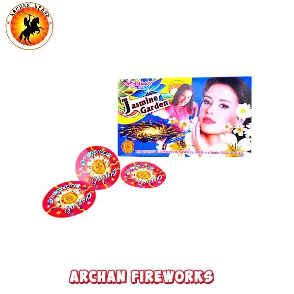 Rathana Fireworks Fancy Wheel 10 pcs pack spinning with colorful sparks.